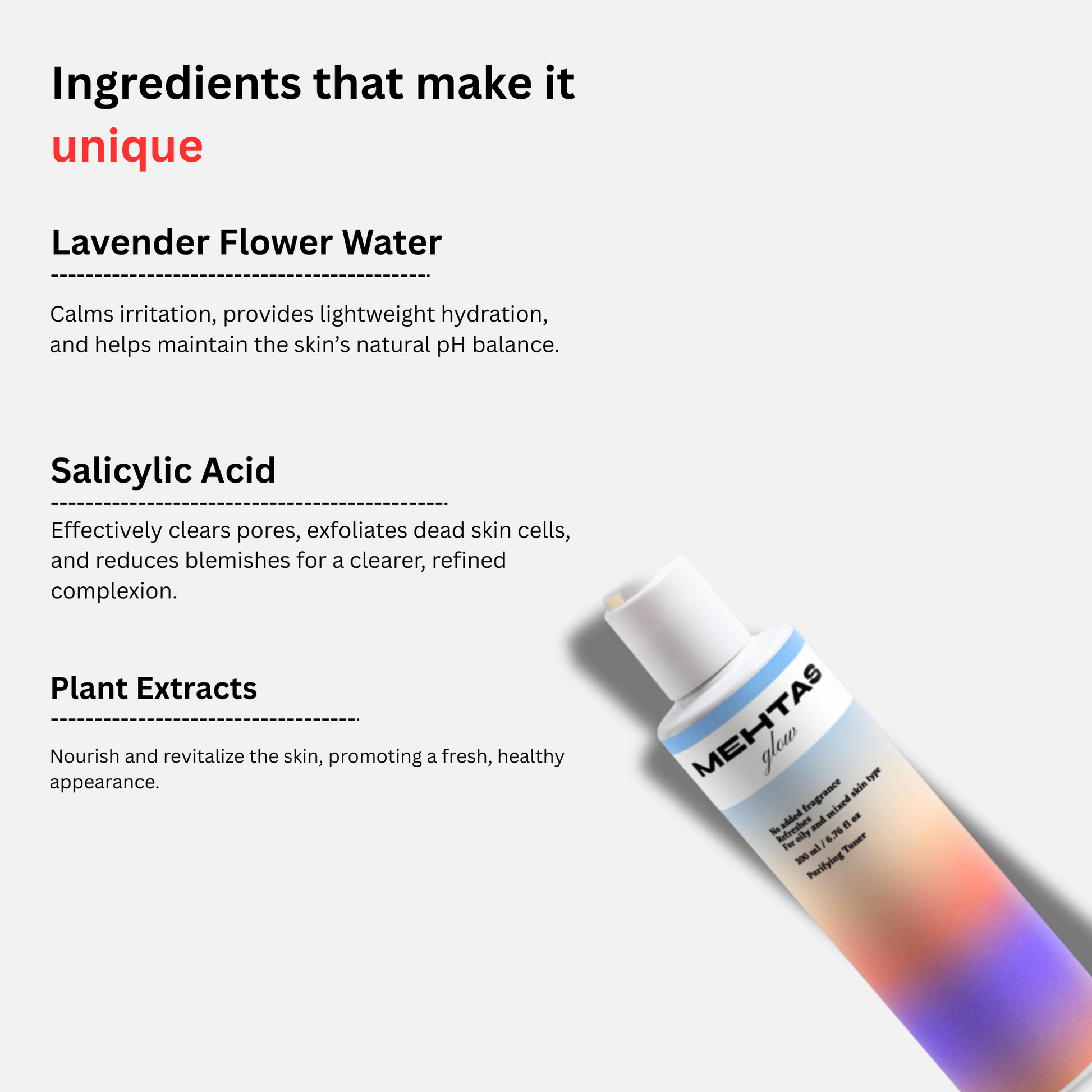 Purifying Toner