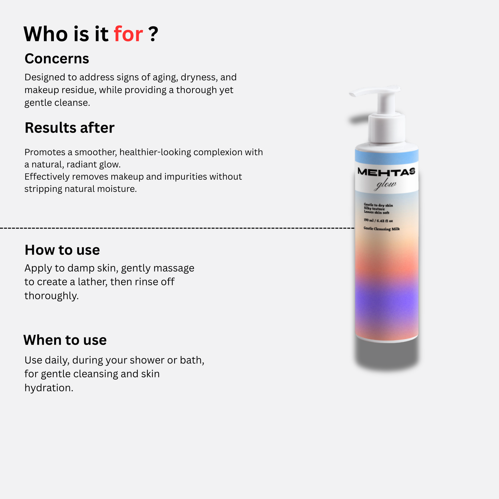 Gentle Cleansing Milk